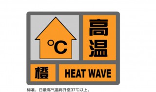 高温橙色预警有什么用 高温橙色预警和红色预警