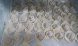馄饨放冰箱怎么储存 馄饨放冰箱怎么储存好