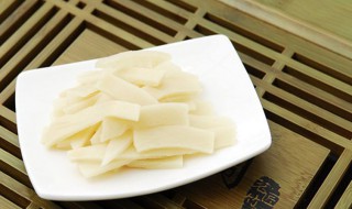 笋片保存方法 笋切片后如何保存