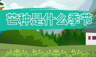 芒种属于哪个季节的节气（芒种属于哪个季节的节气之一）