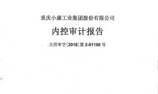 内控审计报告意见类型包括哪些 内控审计报告意见类型包括哪些要素