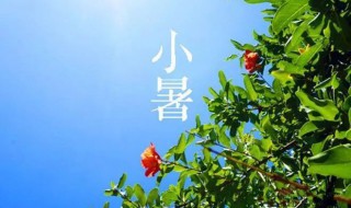 2021小暑节气祝福 2021年小暑节气