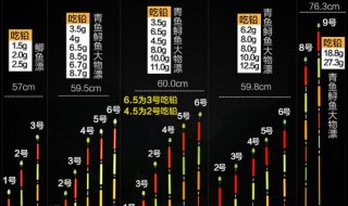 钓青鱼最佳调漂是几目（钓青鱼调几目钓几目最好）