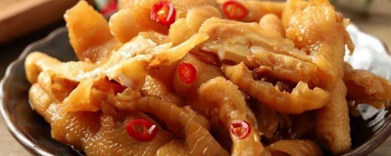 做无骨鸡爪需要什么配料 做无骨鸡爪需要什么配料和材料