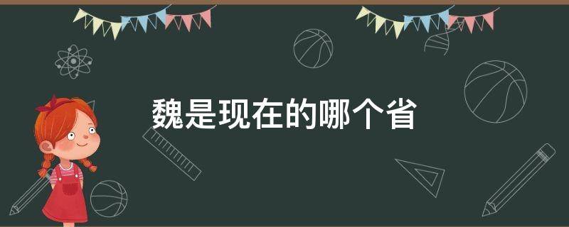 魏是现在的哪个省 楚国是现在的哪个省