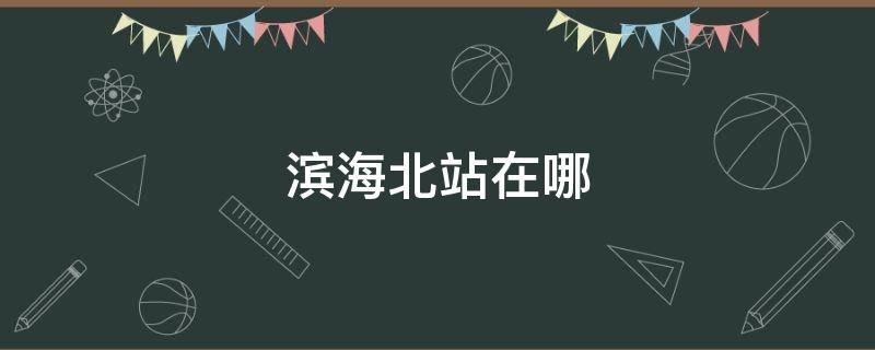 滨海北站在哪 滨海北站在哪里