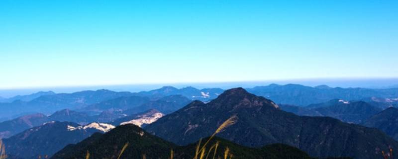 浙江最高的山（浙江最高的山海拔多少米）