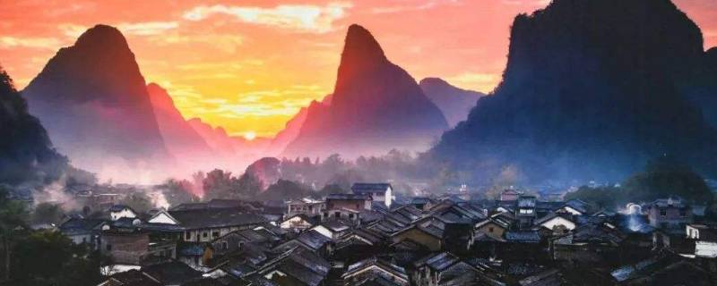 广西黄姚古镇在哪里 广西黄姚古镇旅游景点
